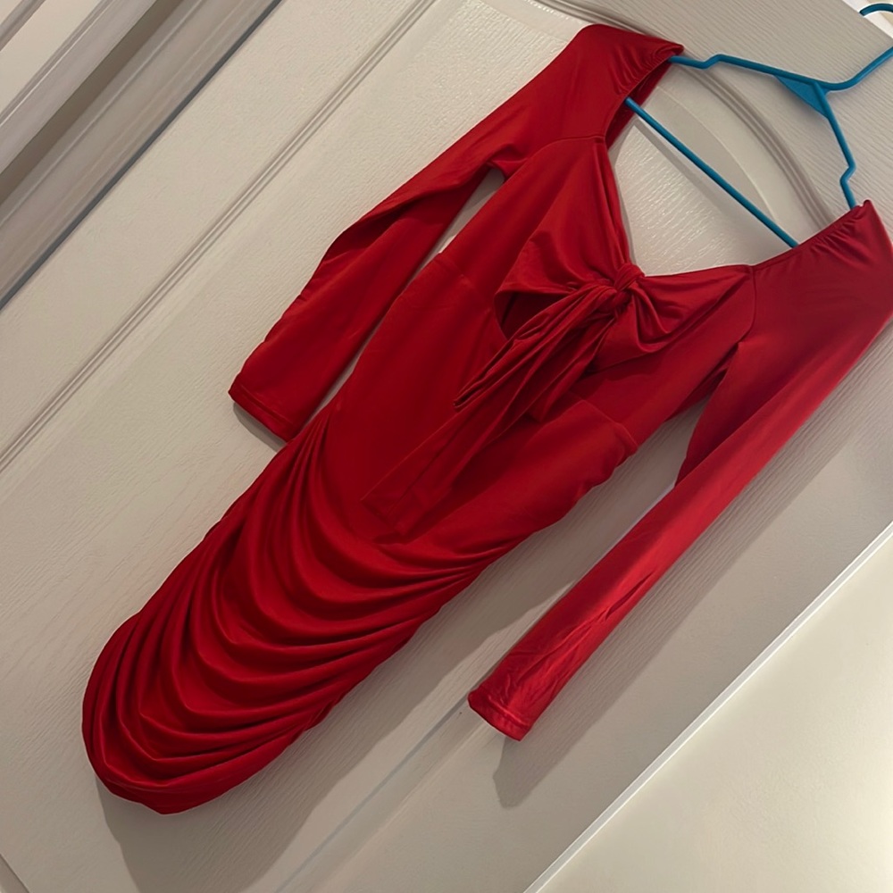Red dress